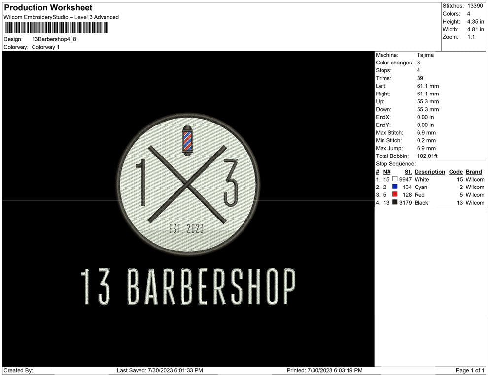 13 Barbershop