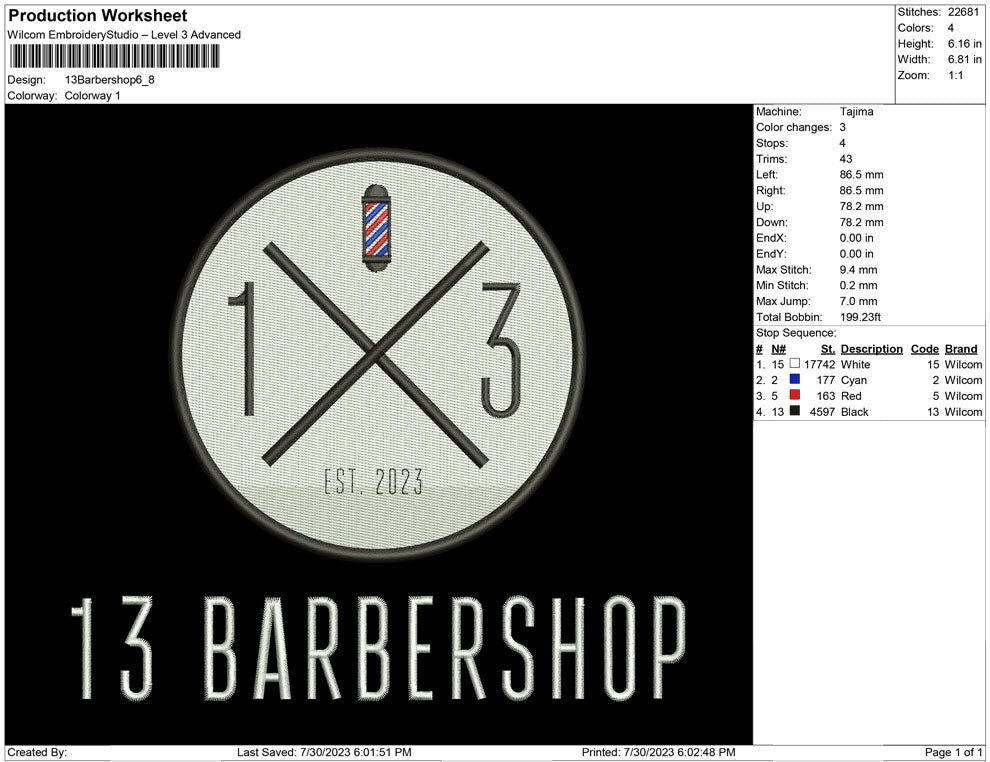 13 Barbershop