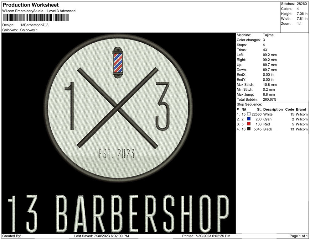 13 Barbershop