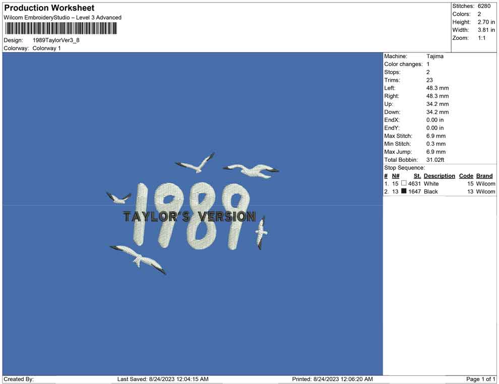 1989 Taylor Ver