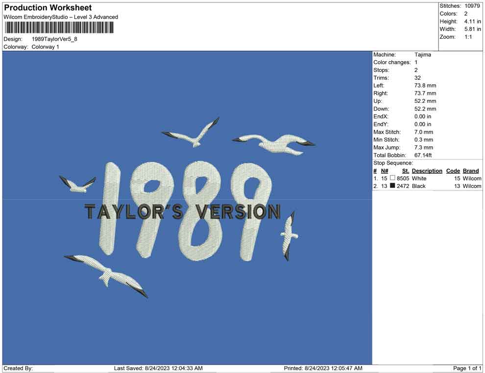 1989 Taylor Ver