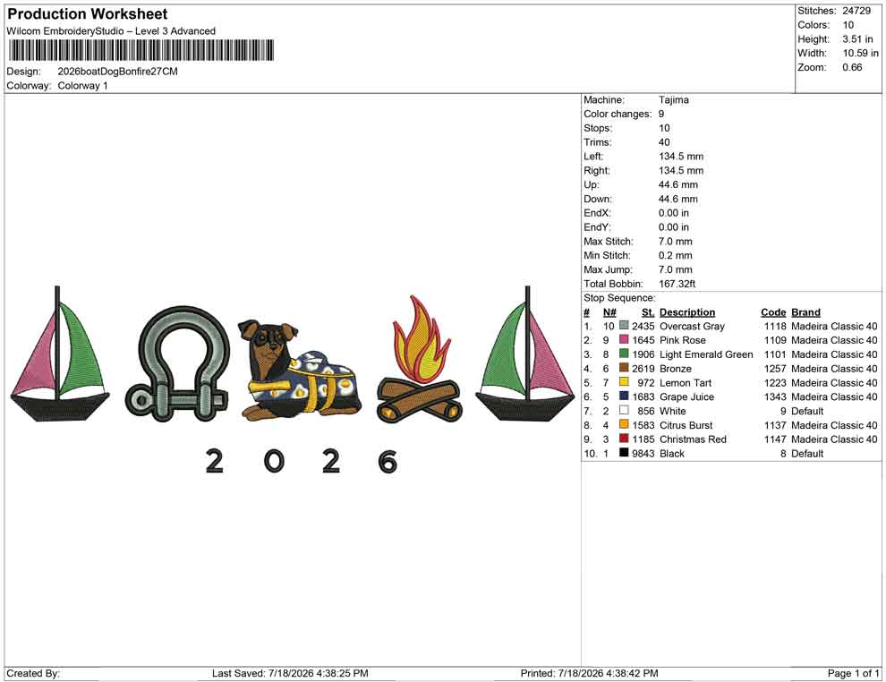 2026 boat Dog Bonfire