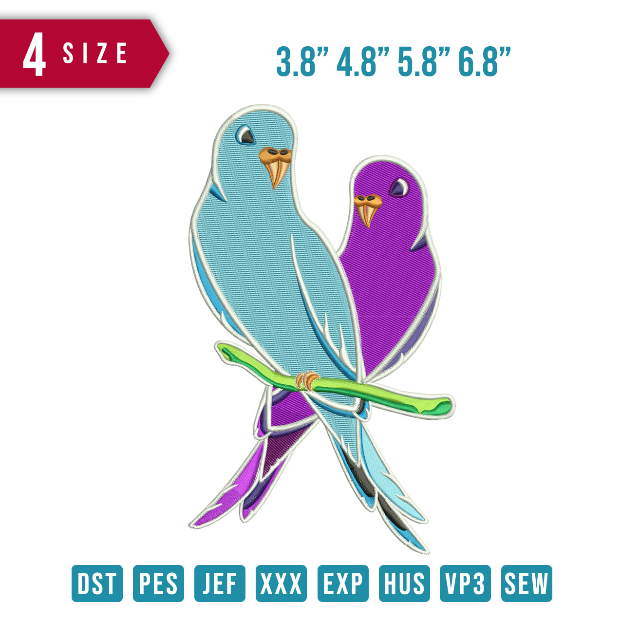 2 birds