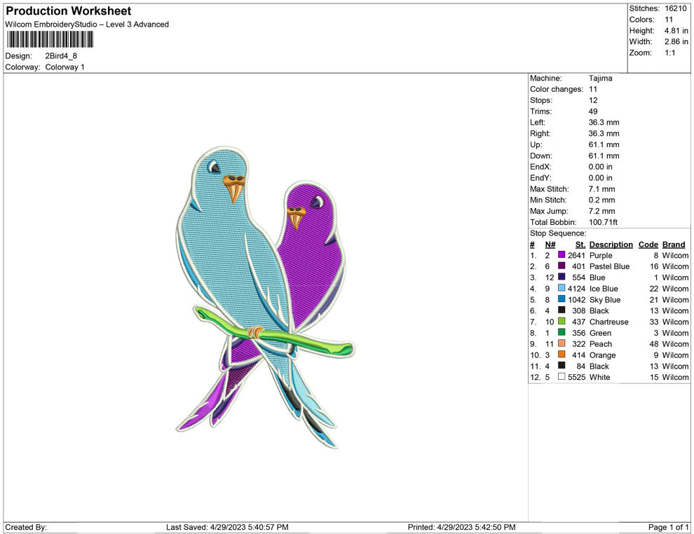 2 birds