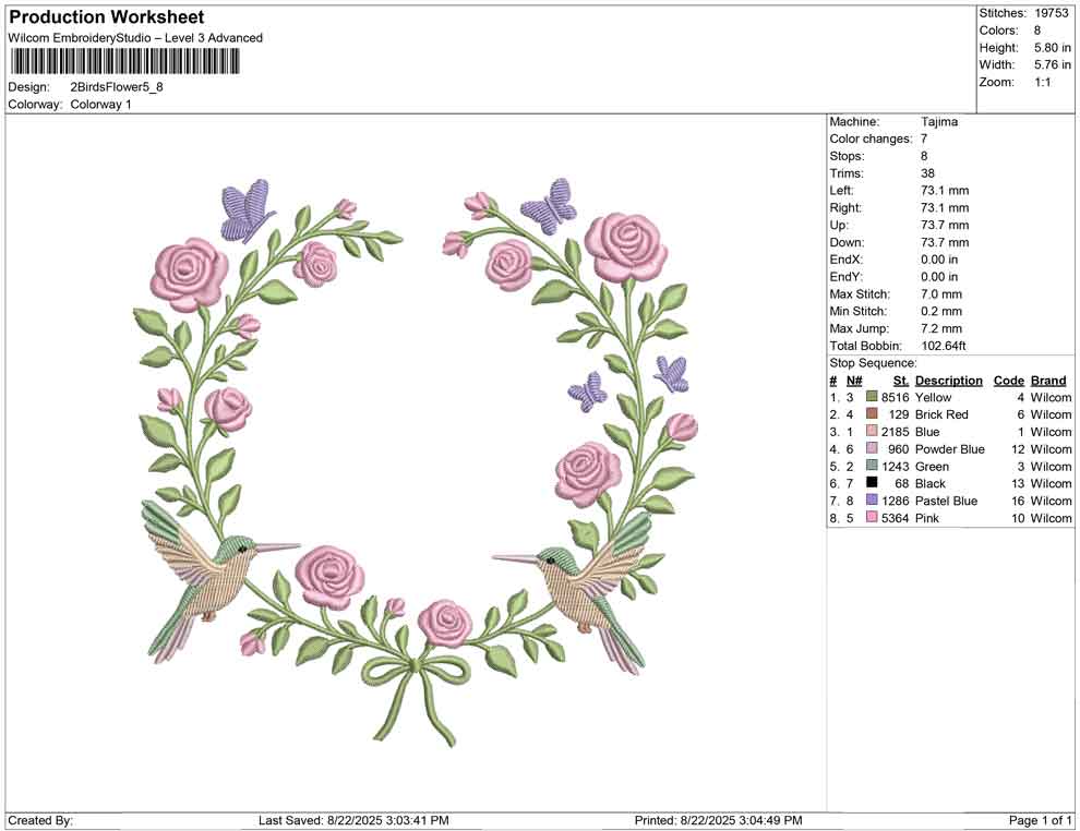 2 Birds Flower