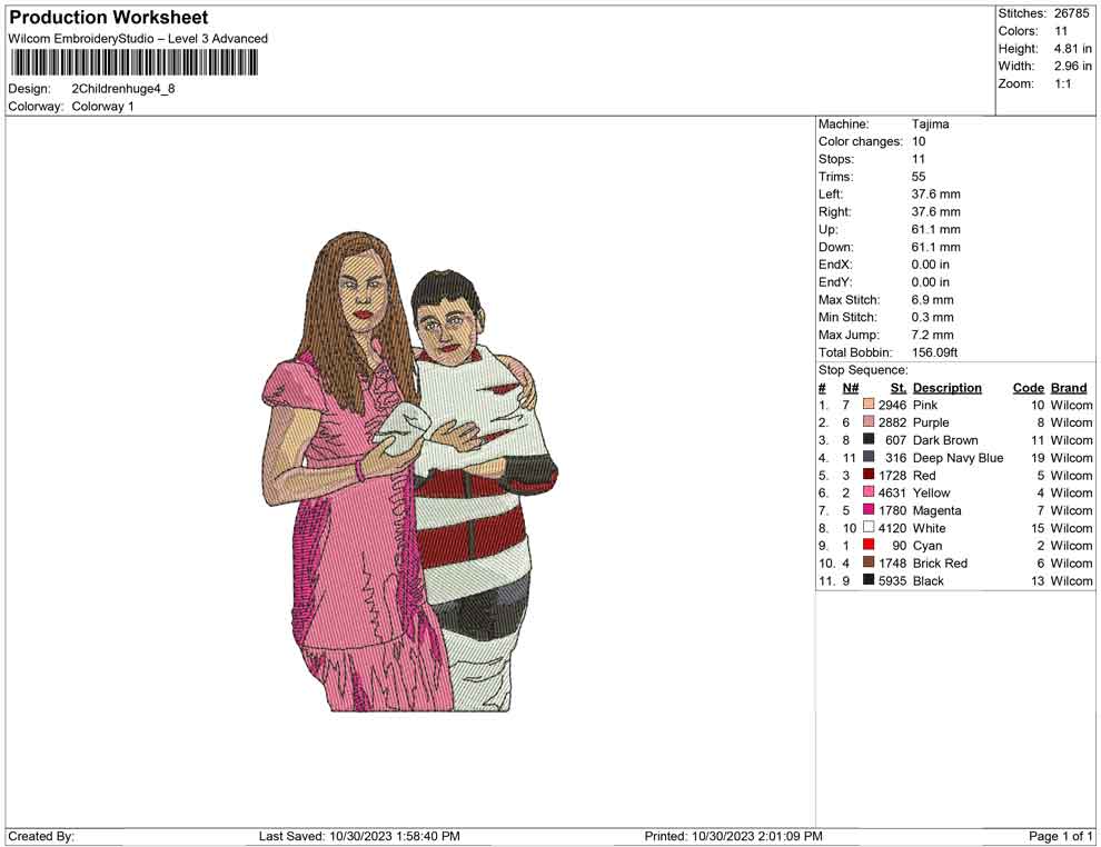 2 Children Huge