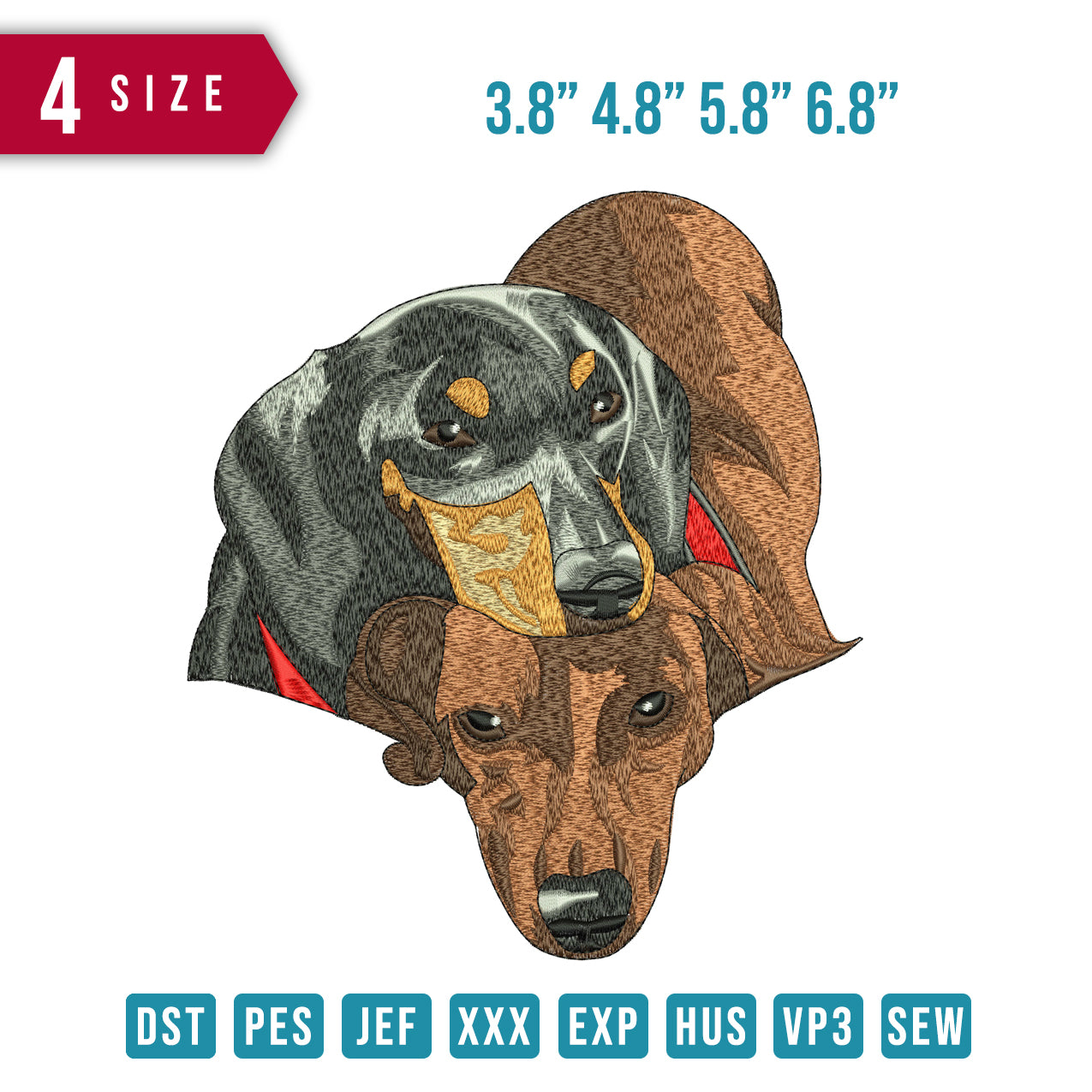 2 Dogs huge