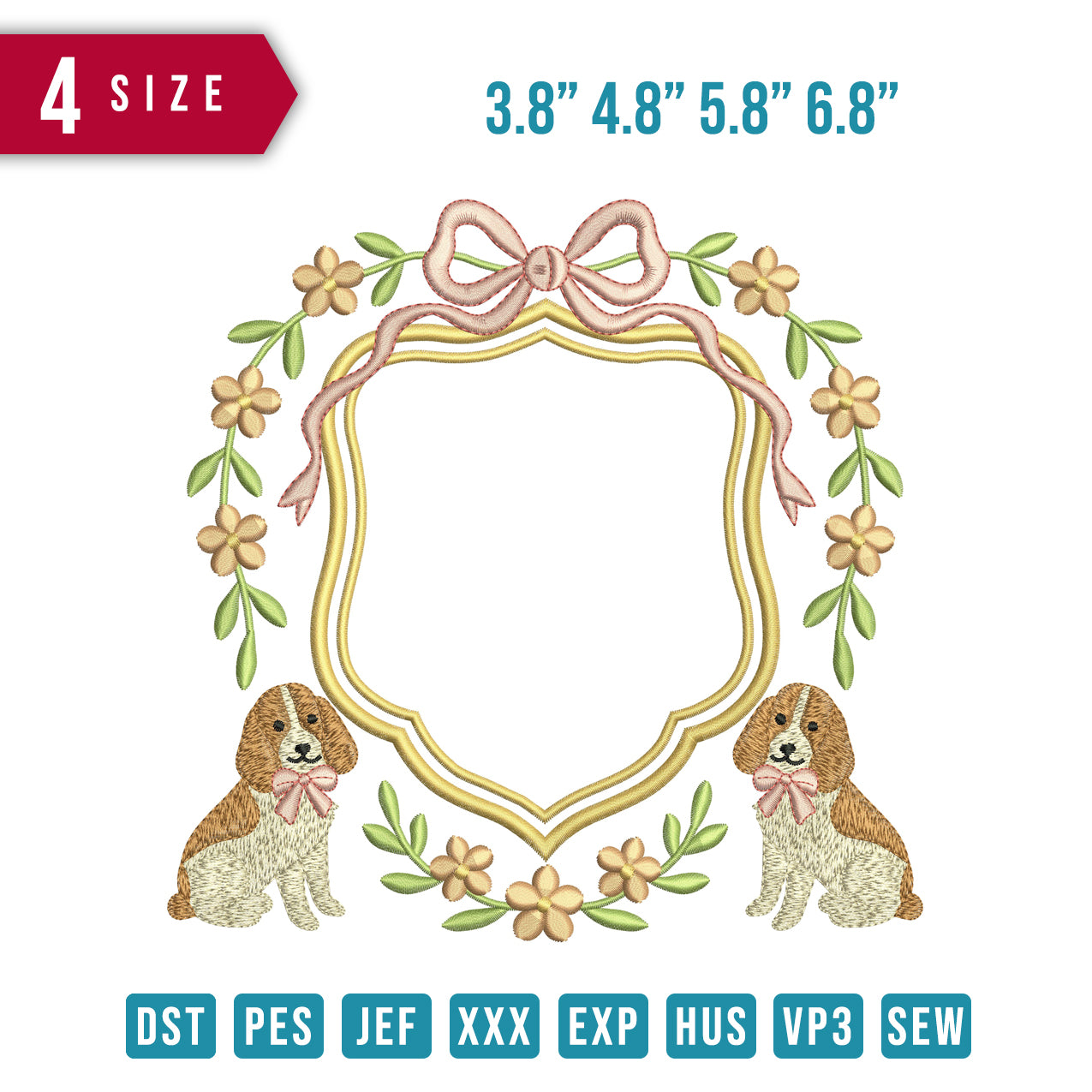 2 Dog Ribbon