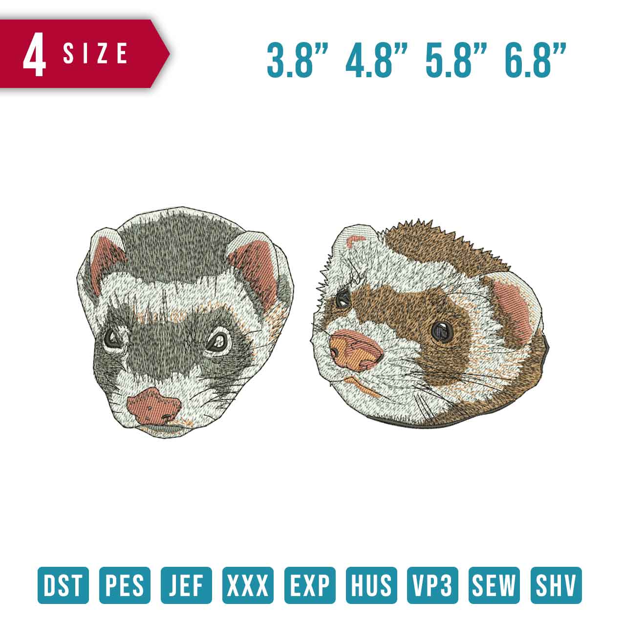 2 rat face