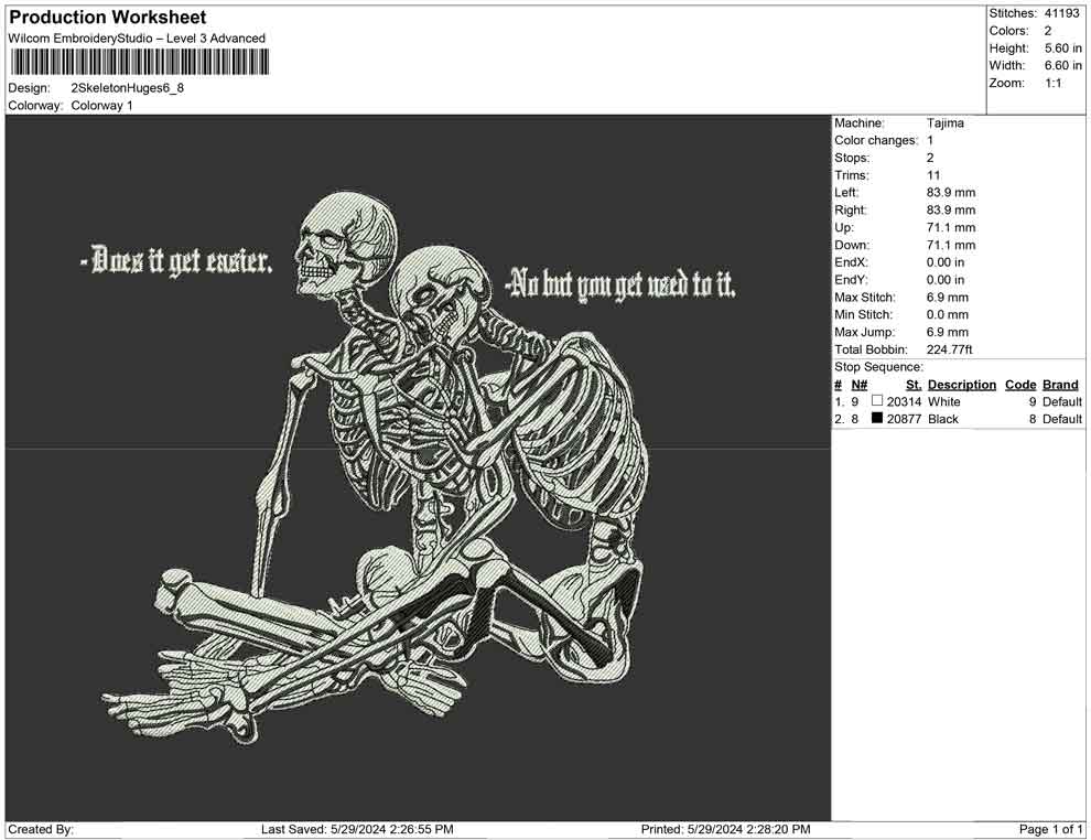 2 Skeleton Huges