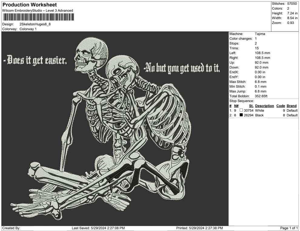 2 Skeleton Huges