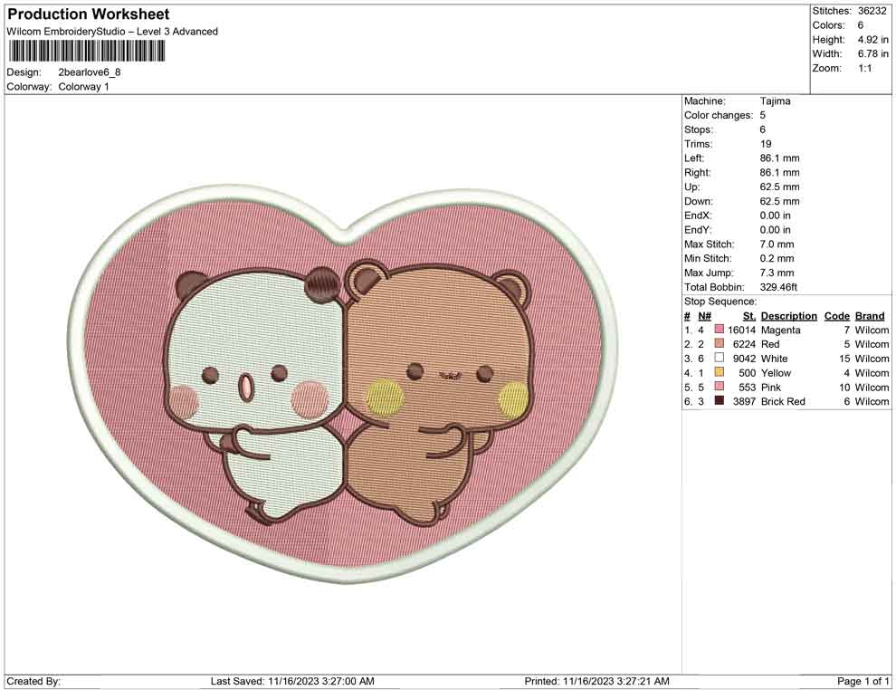 2 bear love