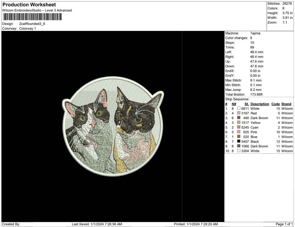 2 cat Rounded