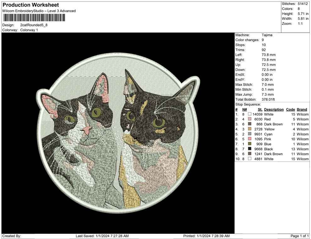 2 cat Rounded