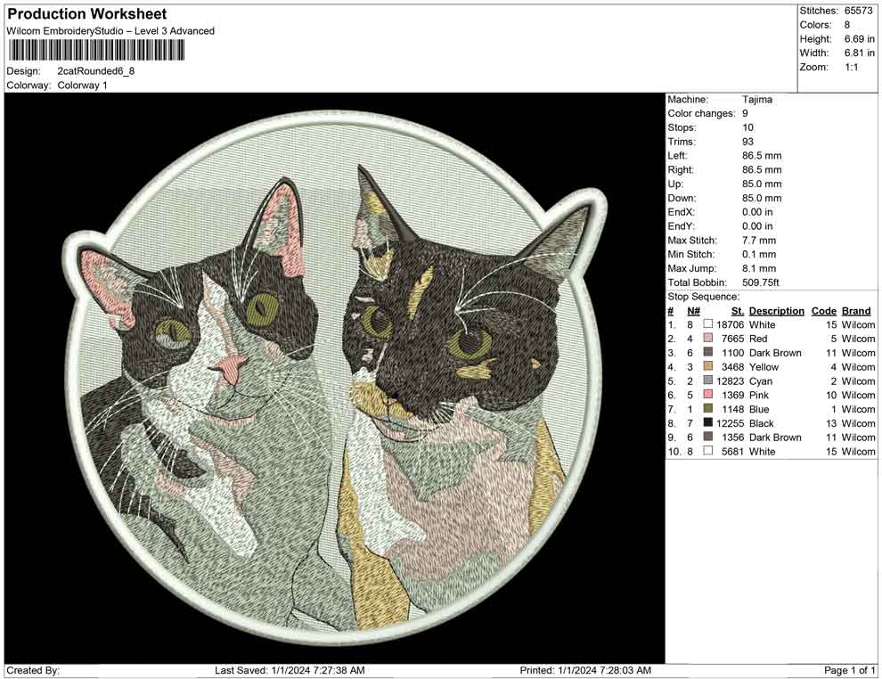 2 cat Rounded
