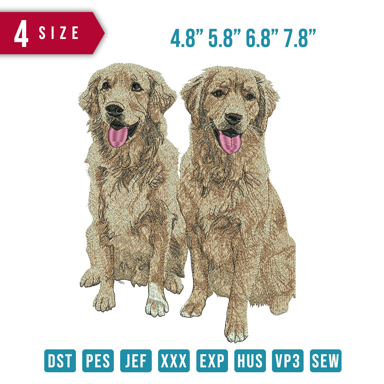 2 dogs Twin