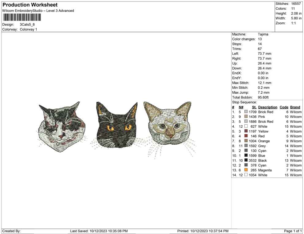 3 cats