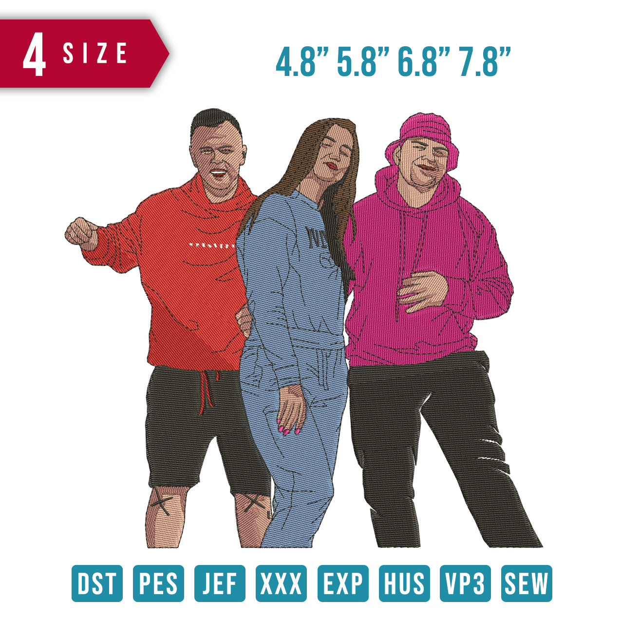 3 friends