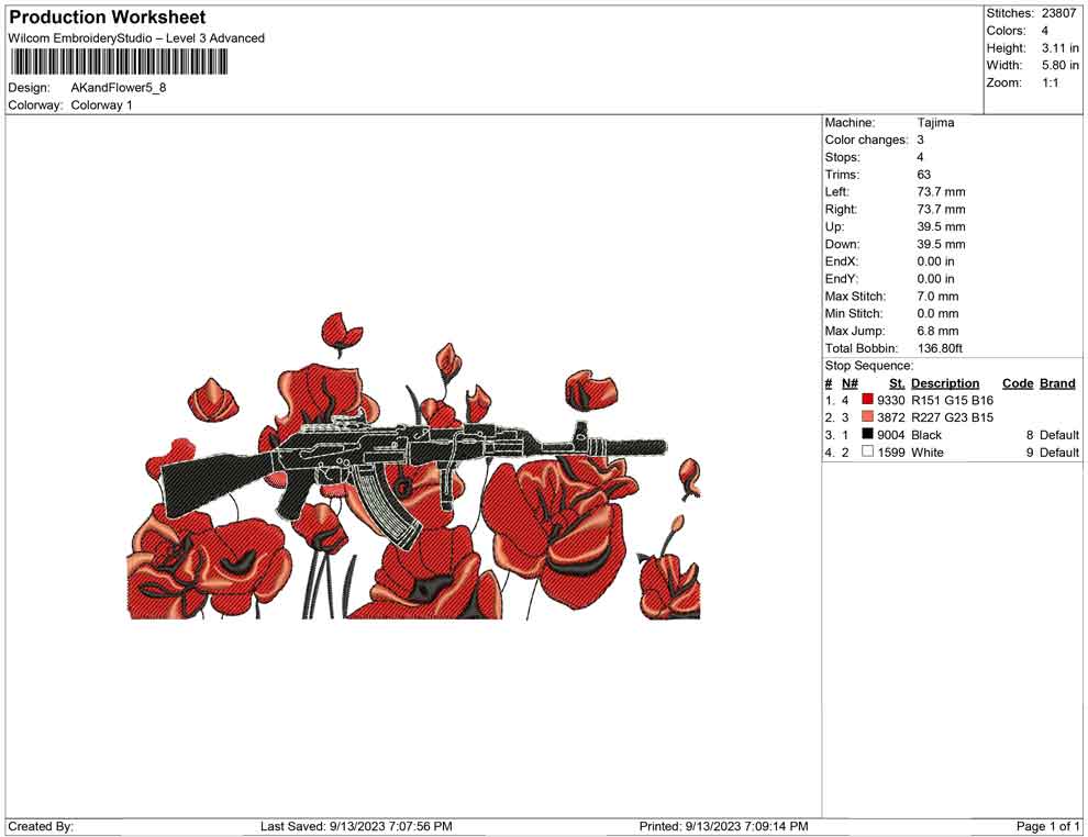 AK and Flower