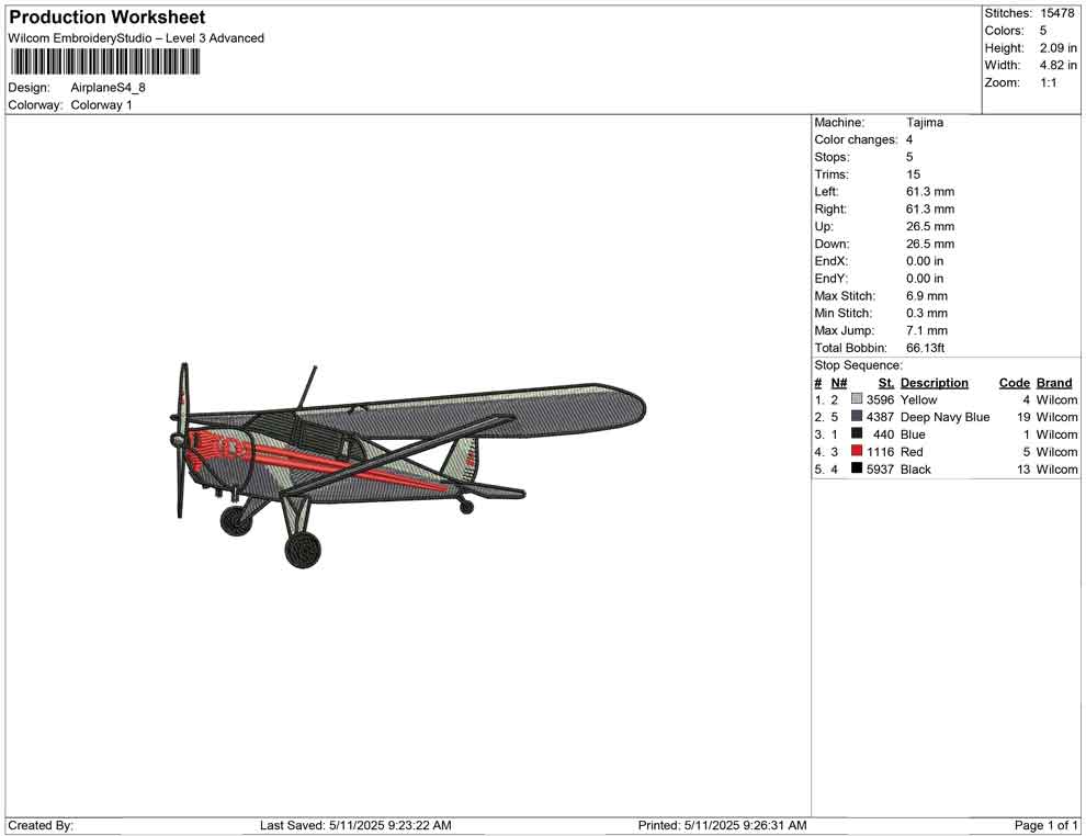 Air plane S