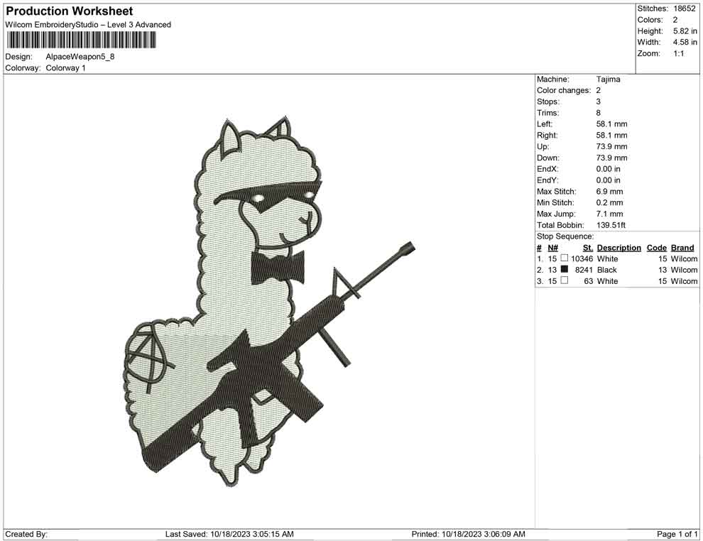Alpaca Weapon