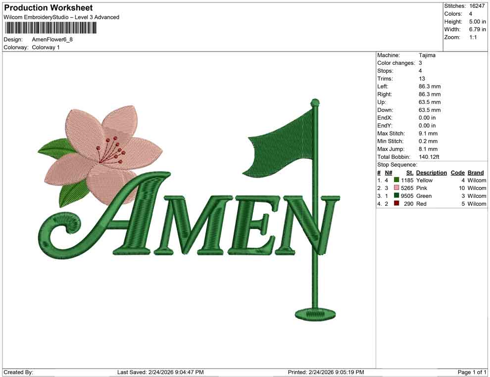 Amen Flower