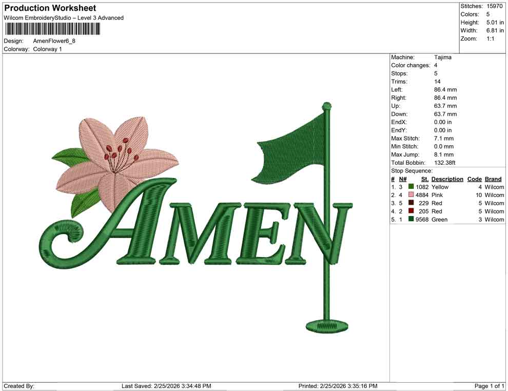 Amen Flower