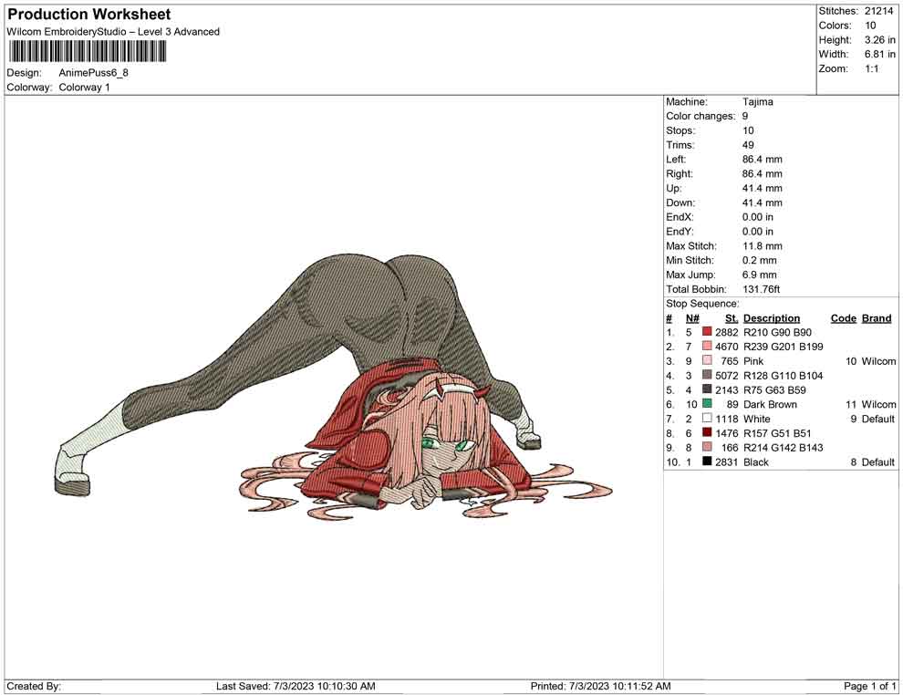 Anime Girl puss