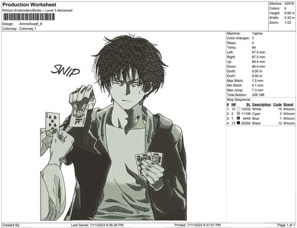 Anime Swip comic