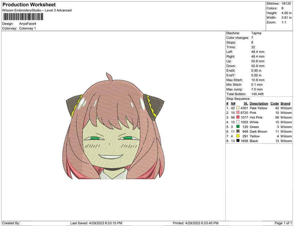 Anya Face