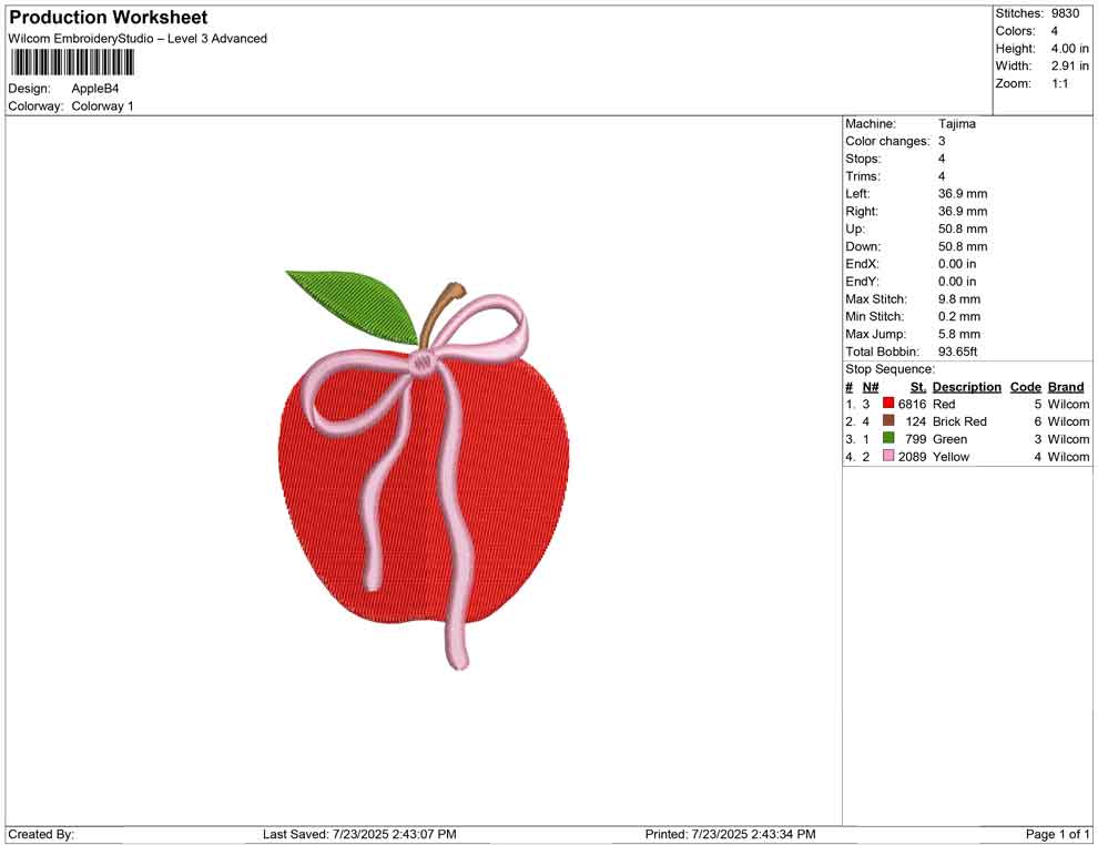Apple B