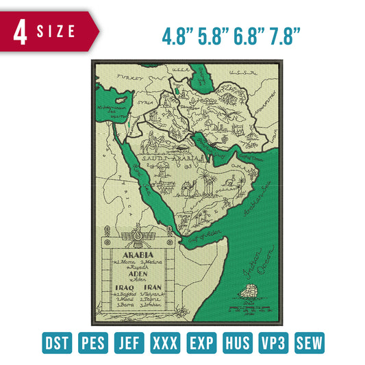 Arabia Map