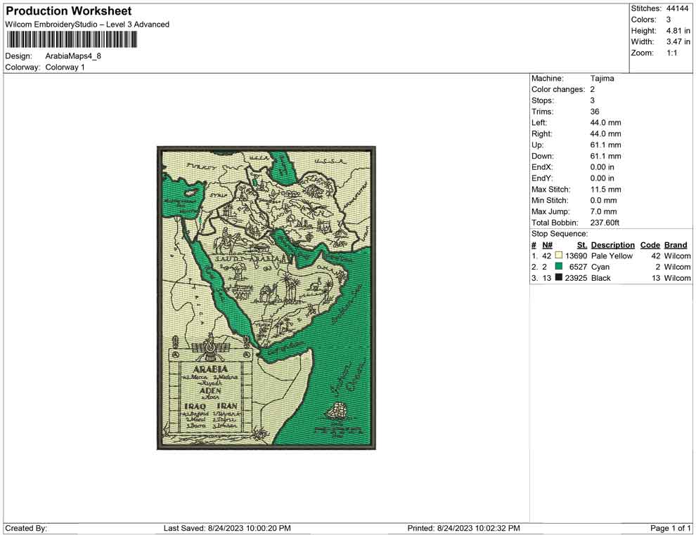 Arabia Map