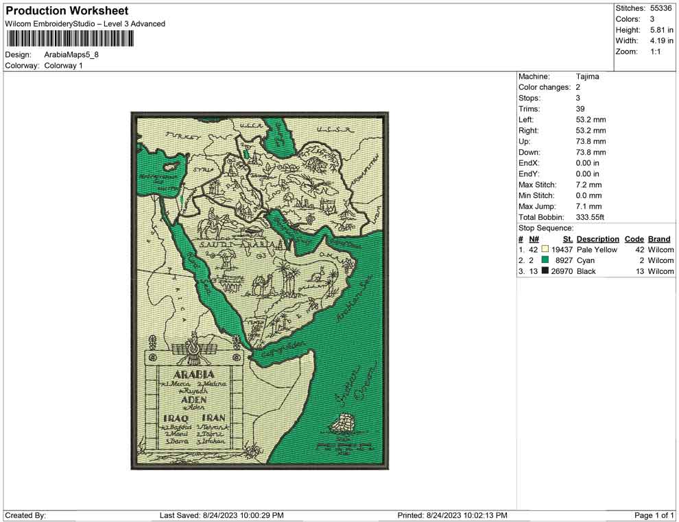 Arabia Map