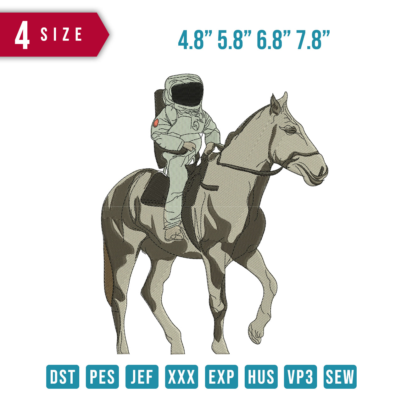 astronaut Horse