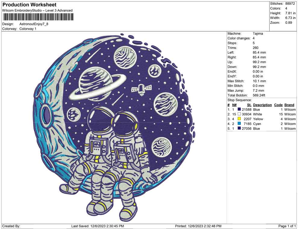 astronaut Enjoy