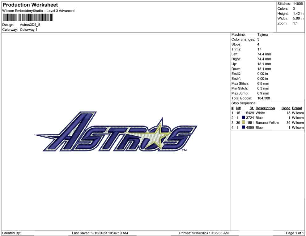 Astros 3D
