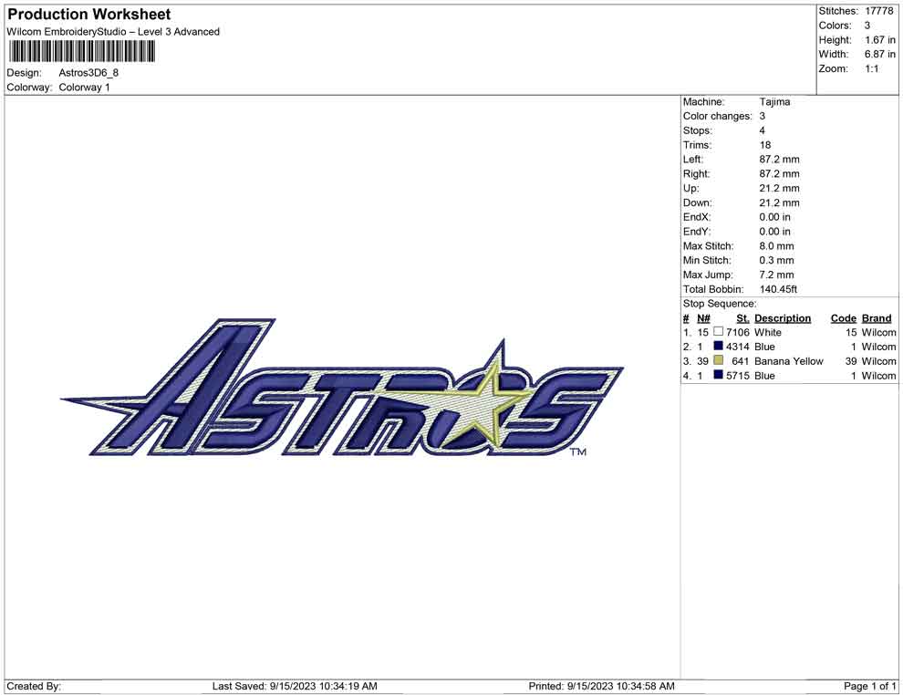 Astros 3D