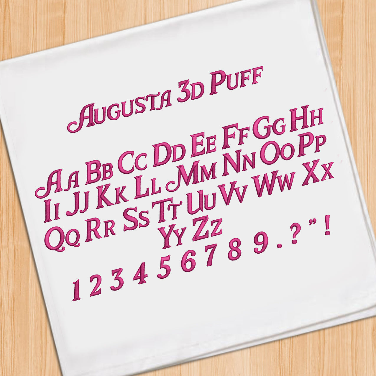 Augusta 3D Puff
