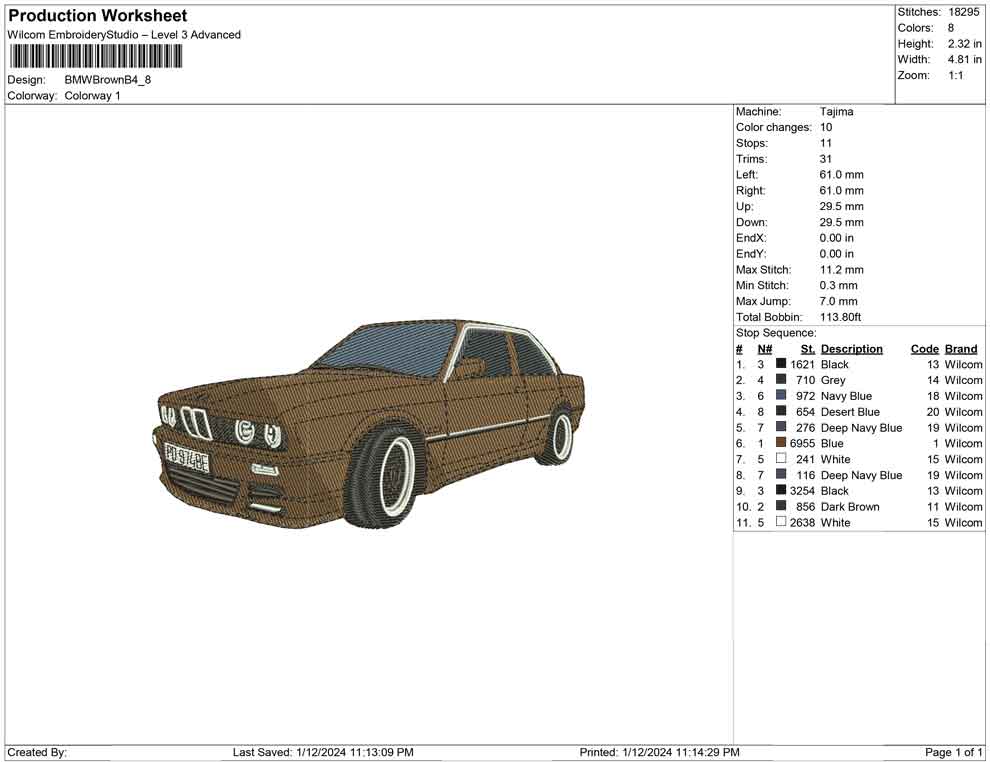 BMW Brown