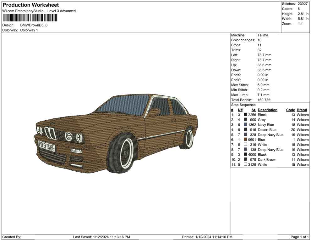 BMW Brown
