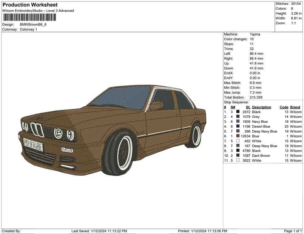 BMW Brown