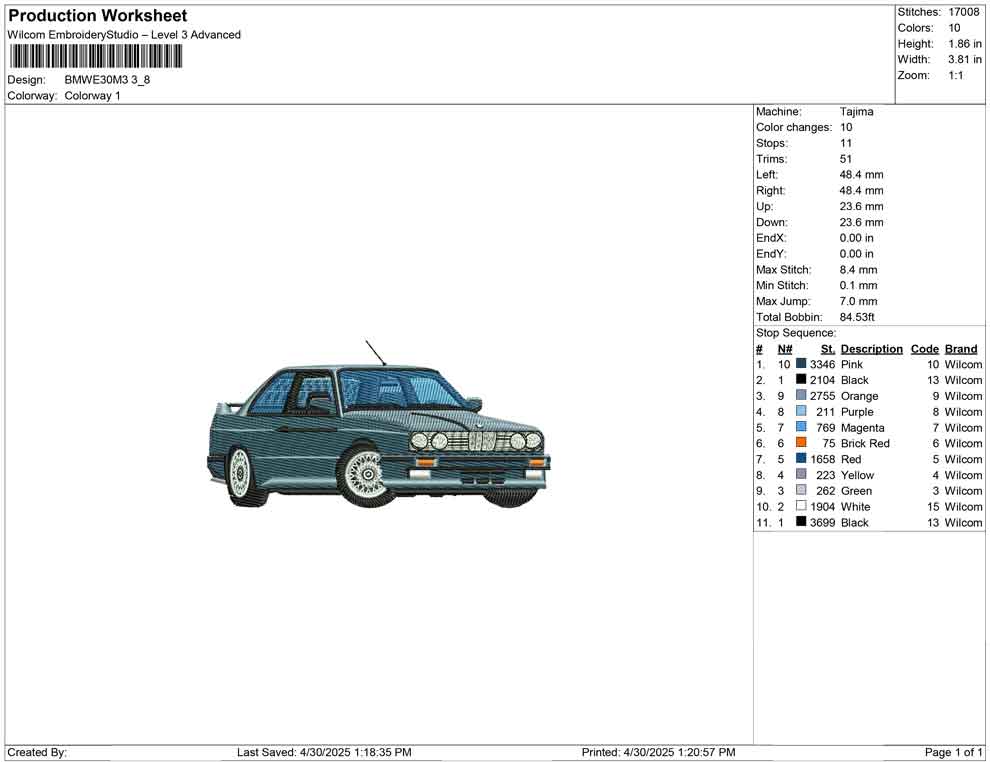 BMWE30M