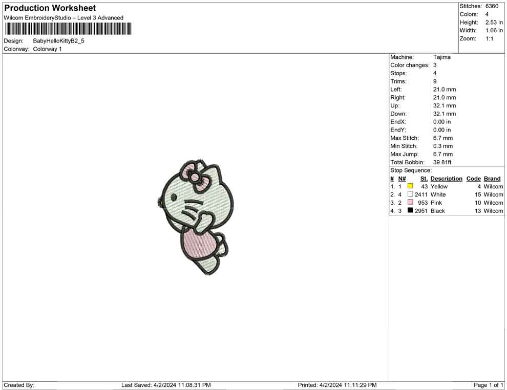 Baby Hello Kitty B