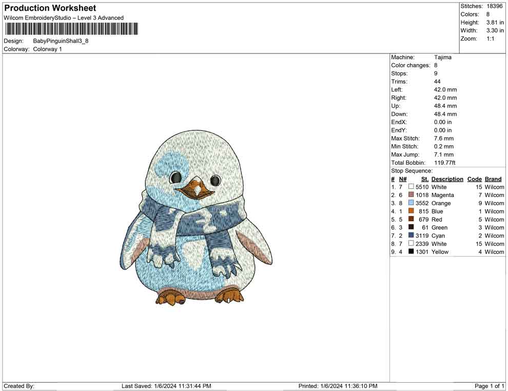 Baby Pinguin Shall