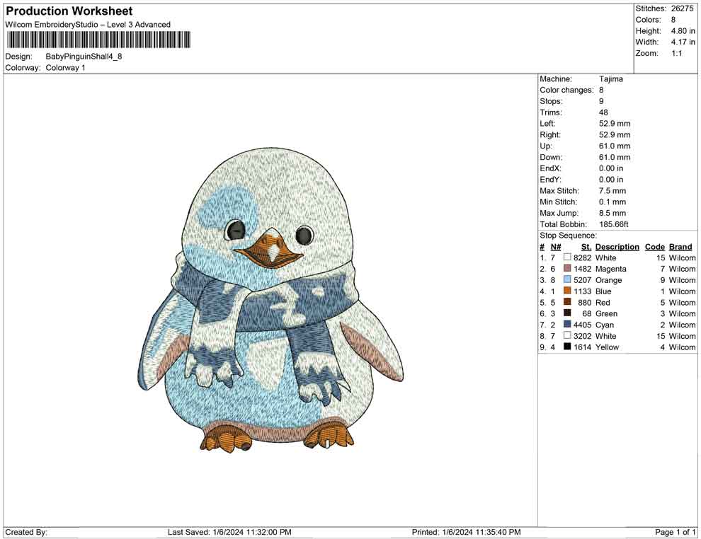 Baby Pinguin Shall