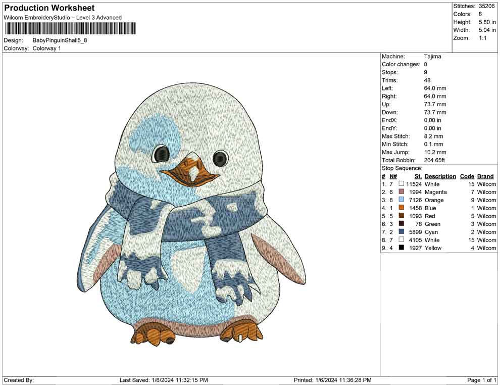 Baby Pinguin Shall