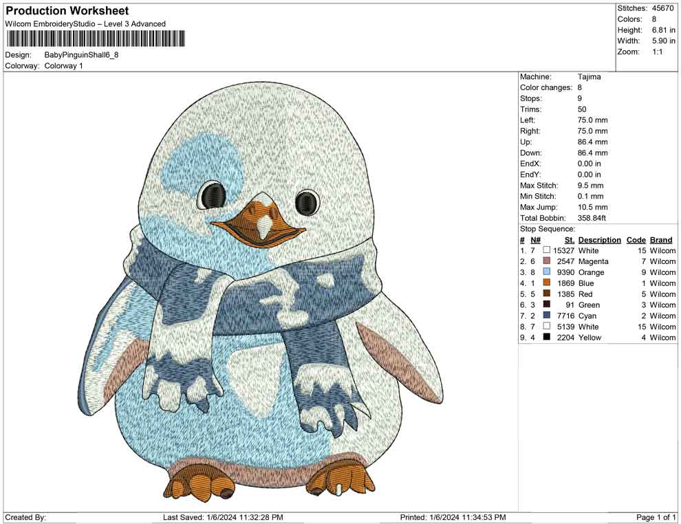 Baby Pinguin Shall