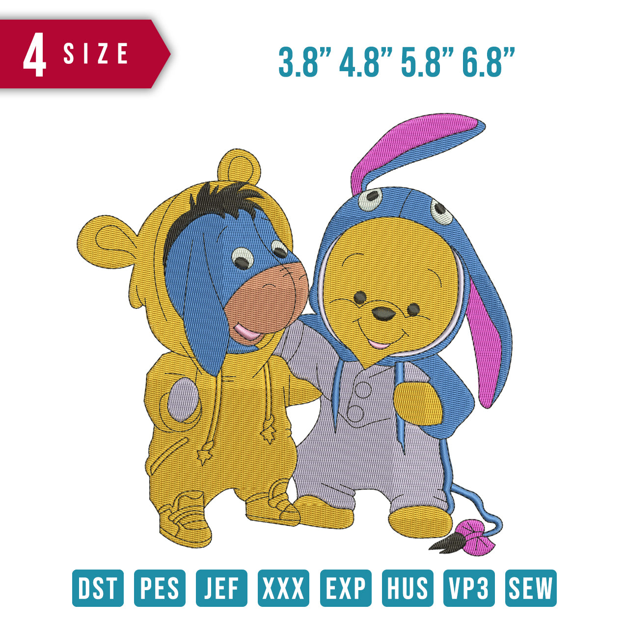Baby pooh and Eeyore