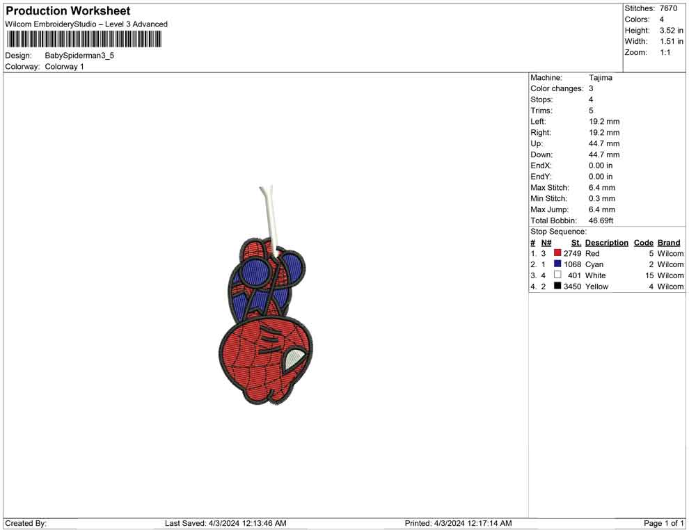 Baby Spiderman